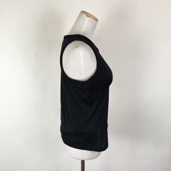 Fendi Black Tank Top Mesh Lined - Picture 5 of 7